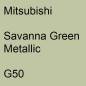 Preview: Mitsubishi, Savanna Green Metallic, G50.